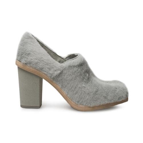 Ugg Eckhaus Latta Court Not Clog Grey Sheepskin Women`s Shoes Size US 10