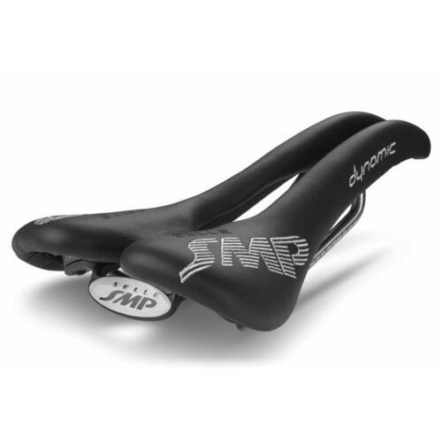 Selle Smp Dynamic Saddle with Steel Rails Black - Black