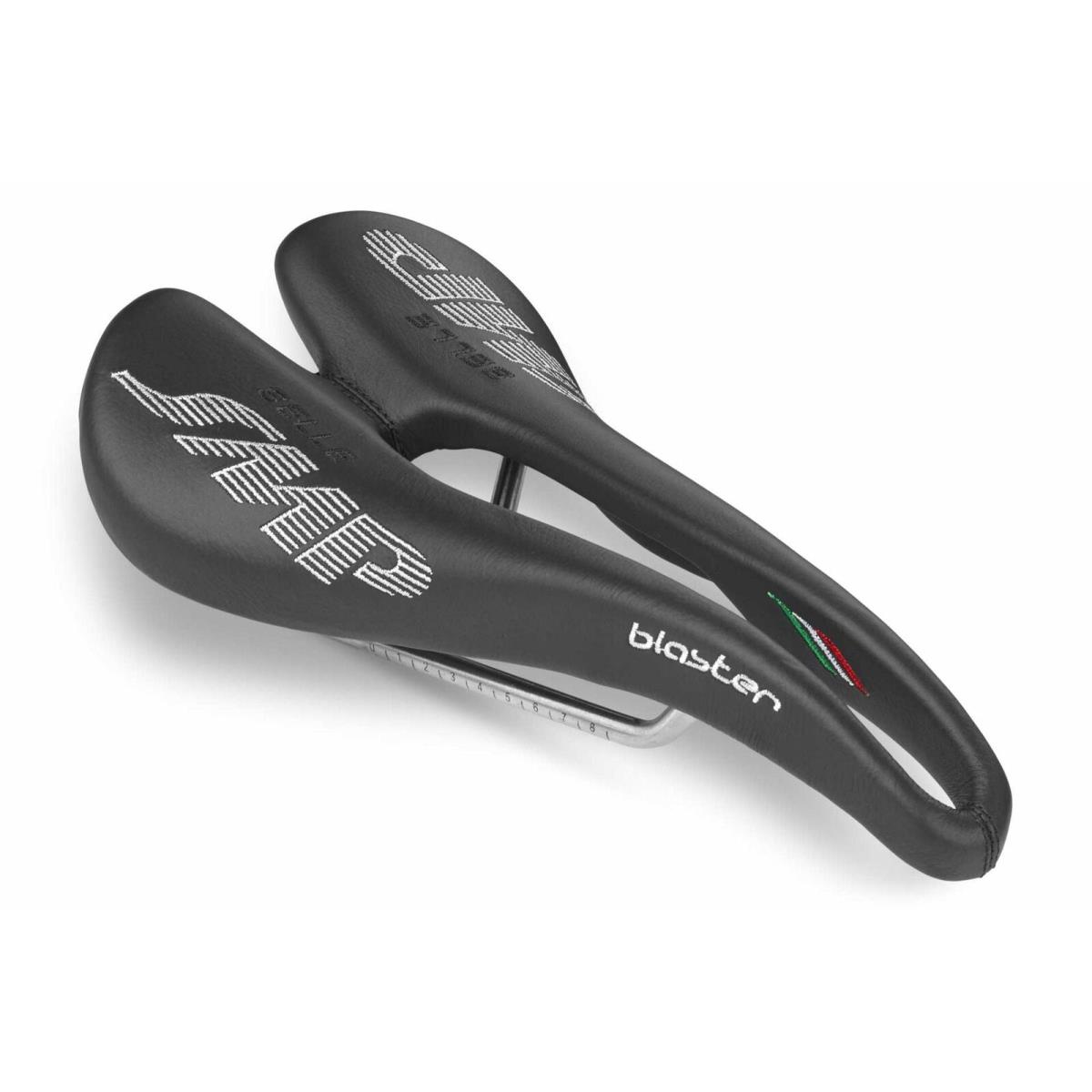 Selle Smp Blaster Saddle with Steel Rails Black