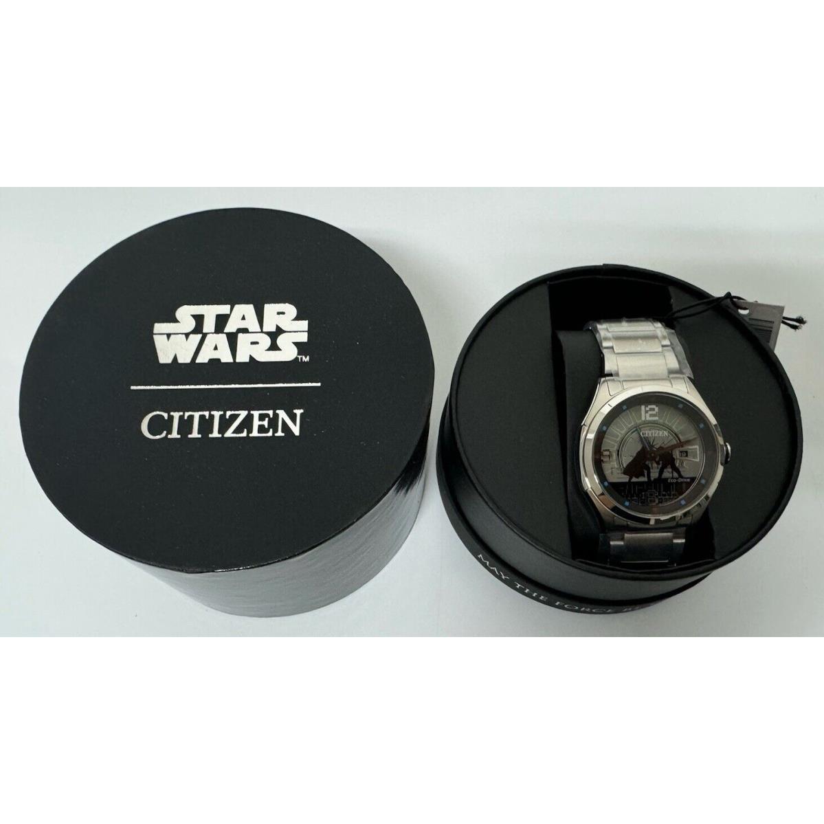 Citizen Starwars Luke Skywalker Darth Vader Return of Jedi Duel Watch AW1140-51W