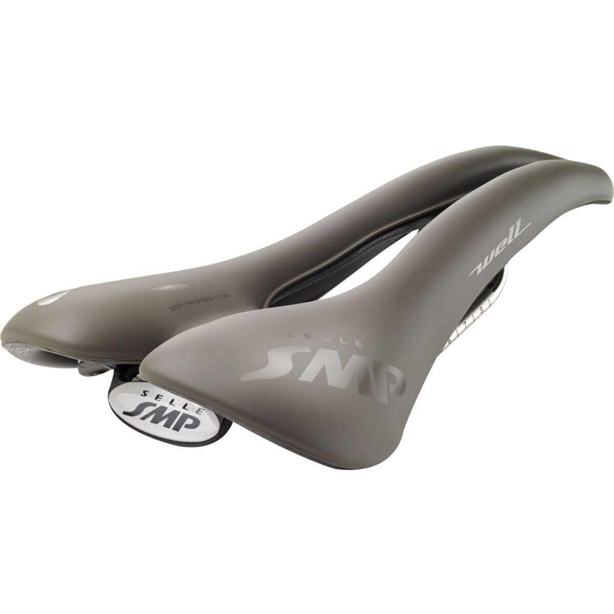 Selle Smp Well Saddle Grey-brown Gravel 144mm