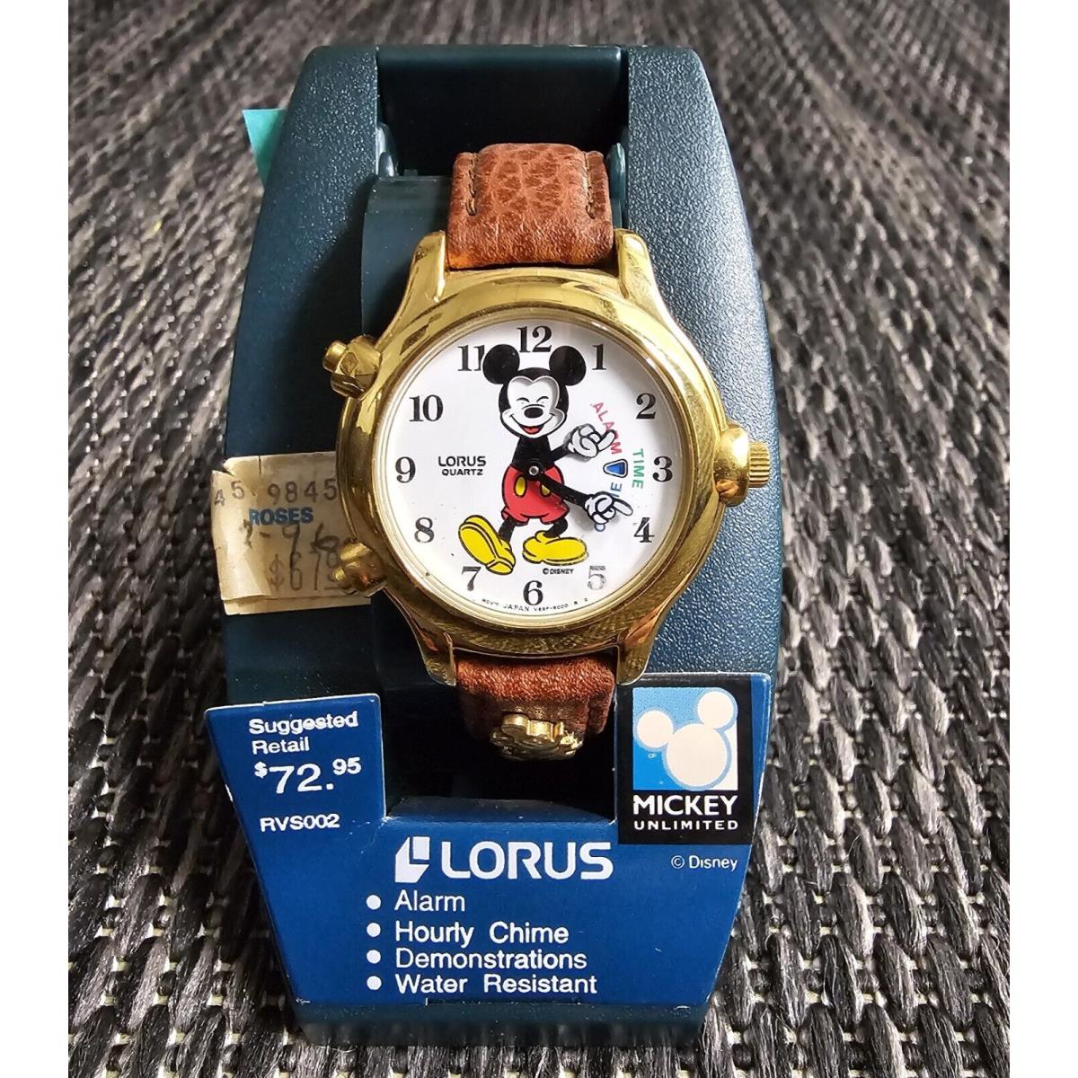 Mickey Unlimited Lorus Watch Still in Packaging