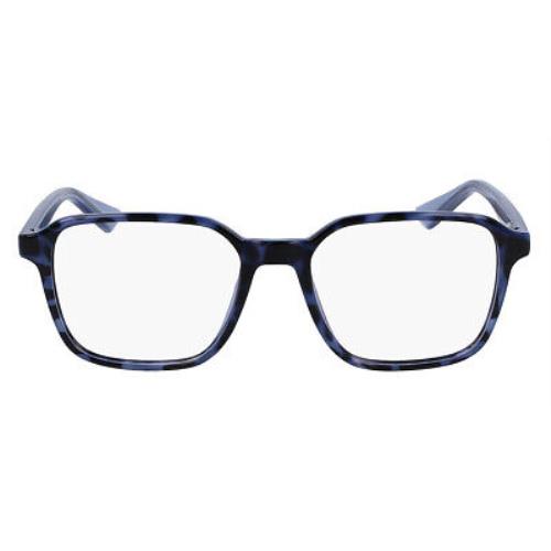 Calvin Klein CK23524 Eyeglasses Unisex Havana Blue Square 52