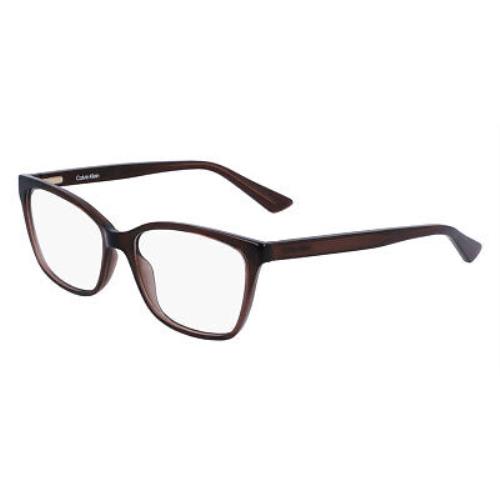 Calvin Klein CK23516 Eyeglasses Women Brown Square 52mm