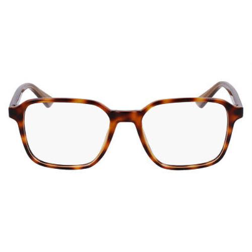 Calvin Klein CK23524 Eyeglasses Unisex Havana Square 52mm