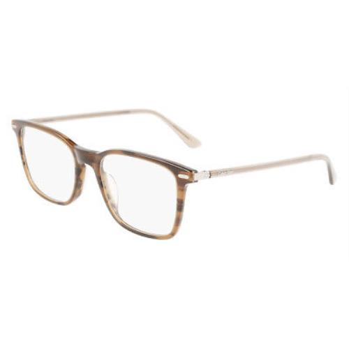 Calvin Klein CK22541 Eyeglasses Striped Olive Square 53mm