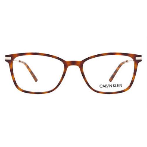 Calvin Klein CK20705 Eyeglasses Soft Tortoise Rectangle 53mm