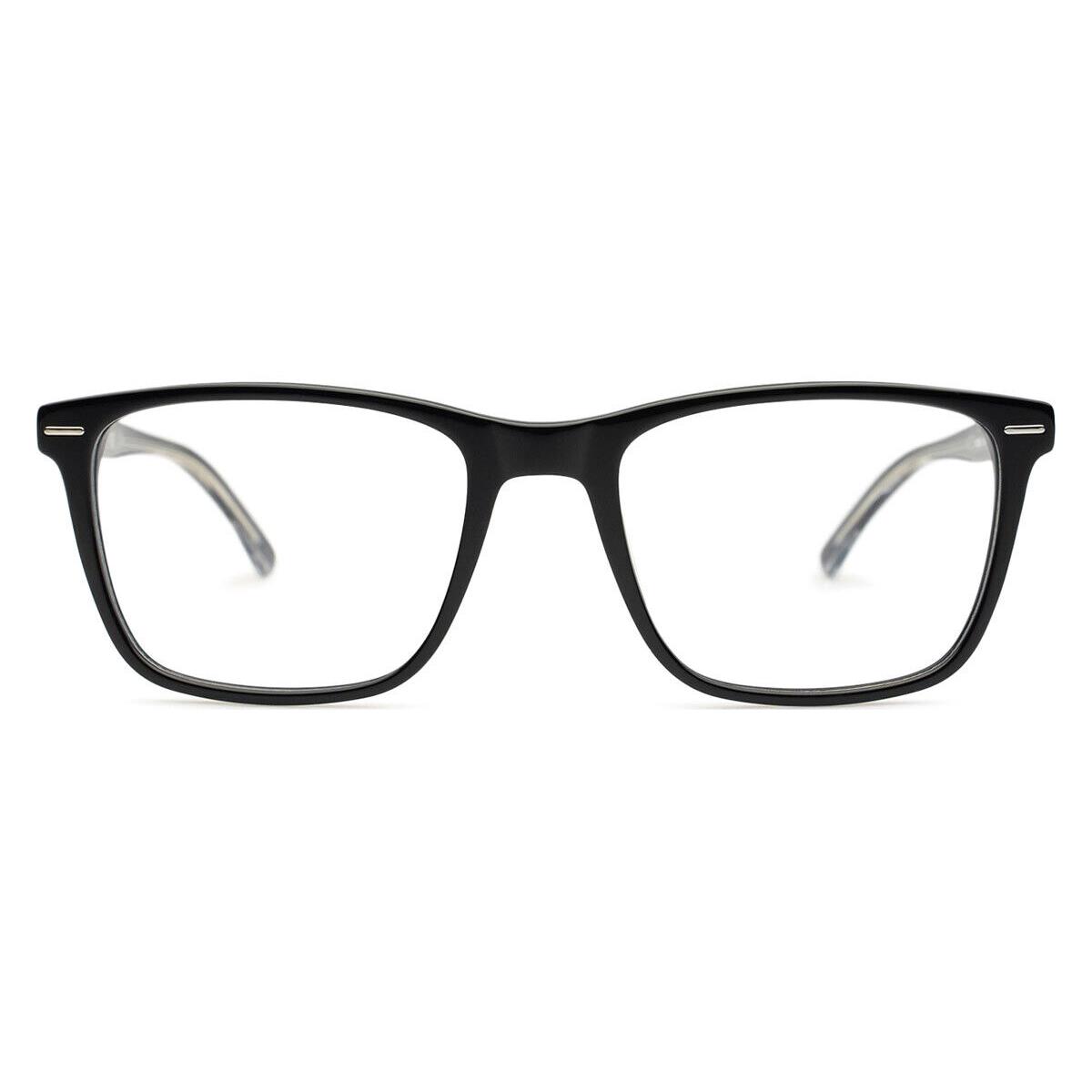 Calvin Klein CK21502 Eyeglasses Men Black Rectangle 55mm