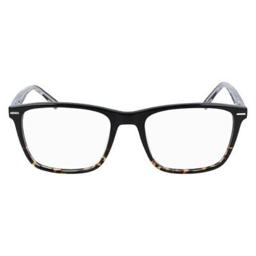 Calvin Klein CK21502 Eyeglasses Men Black Rectangle 55mm