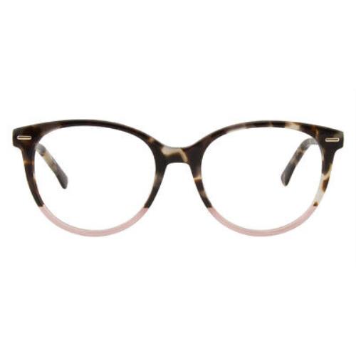 Calvin Klein CK21710 Eyeglasses Women Ivory Tortoise Round 51