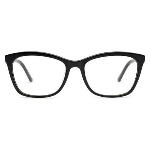 Calvin Klein CK19529 Eyeglasses Women Black Cat Eye 54mm