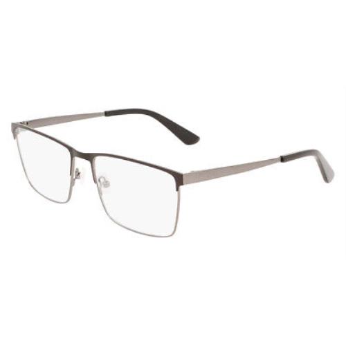 Calvin Klein CK22102 Eyeglasses Men Matte Black Rectangle 57