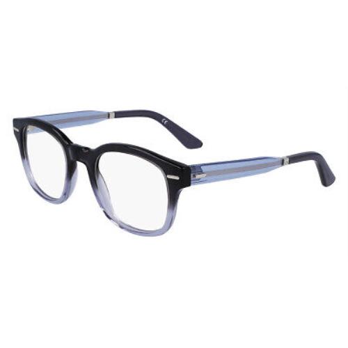 Calvin Klein CK23511 Eyeglasses Unisex Gray Blue Wayfarer 49