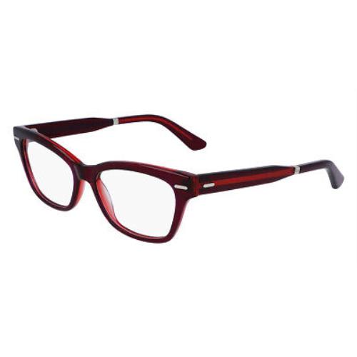 Calvin Klein CK23512 Eyeglasses Women Wine/rose Rectangle 52