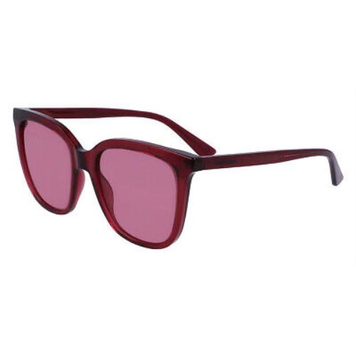 Calvin Klein CK23506S Sunglasses Women Purple Square 53mm
