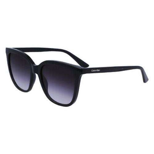 Calvin Klein CK23506S Sunglasses Women Slate Gray Square 53mm