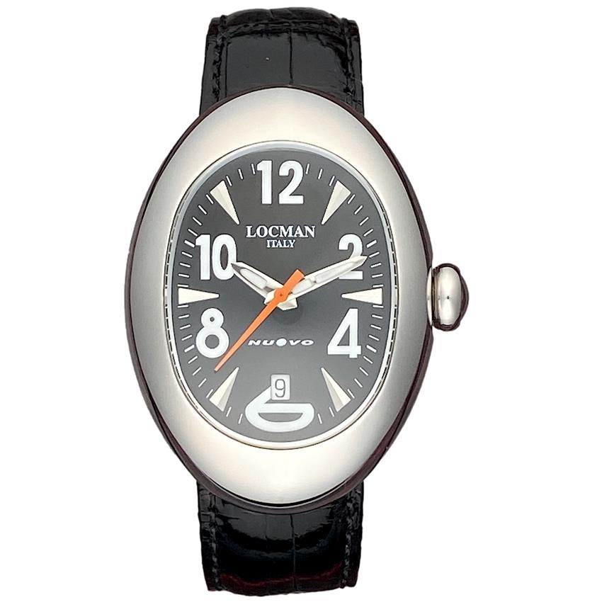Ladies Locman Nuovo Alligator Leather Sapphire Quartz Watch Ref 020 33x46mm