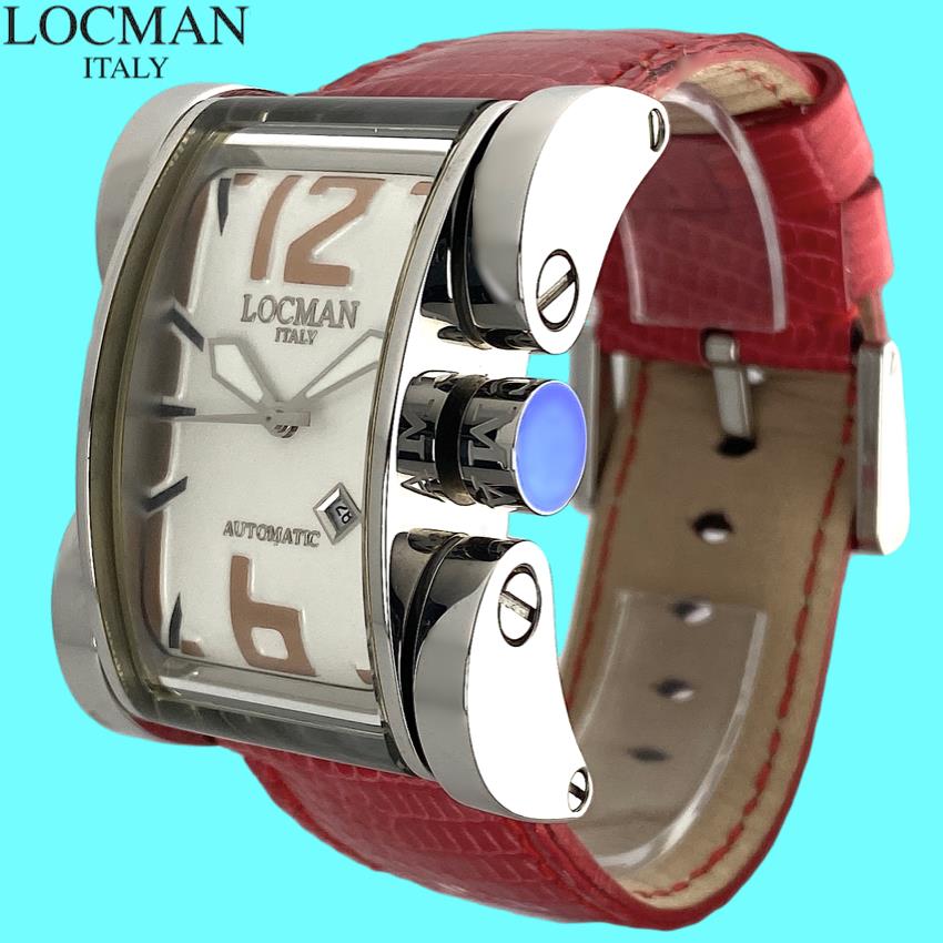 Locman Latin Lover Mid-size Mechanical Automatic Watch 32x50mm Ref 501 Unisex