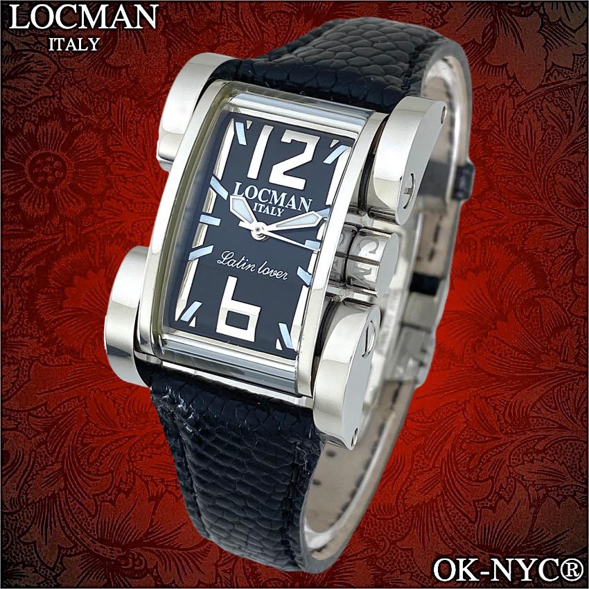 Ladies` Locman Latin Lover Quartz Watch 27mm x 40mm W/r 3 Atm Ostrich Ref 502
