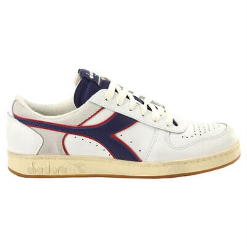 Diadora Magic Basket Low Icona Lace Up Mens White Sneakers Casual Shoes 177730