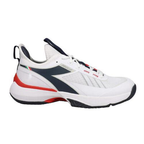 Diadora Finale Ag Tennis Mens White Sneakers Athletic Shoes 179359-D0274