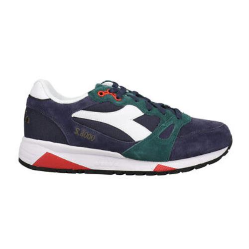 Diadora S8000 Navy Lace Up Mens Blue Sneakers Casual Shoes 179254-C0014