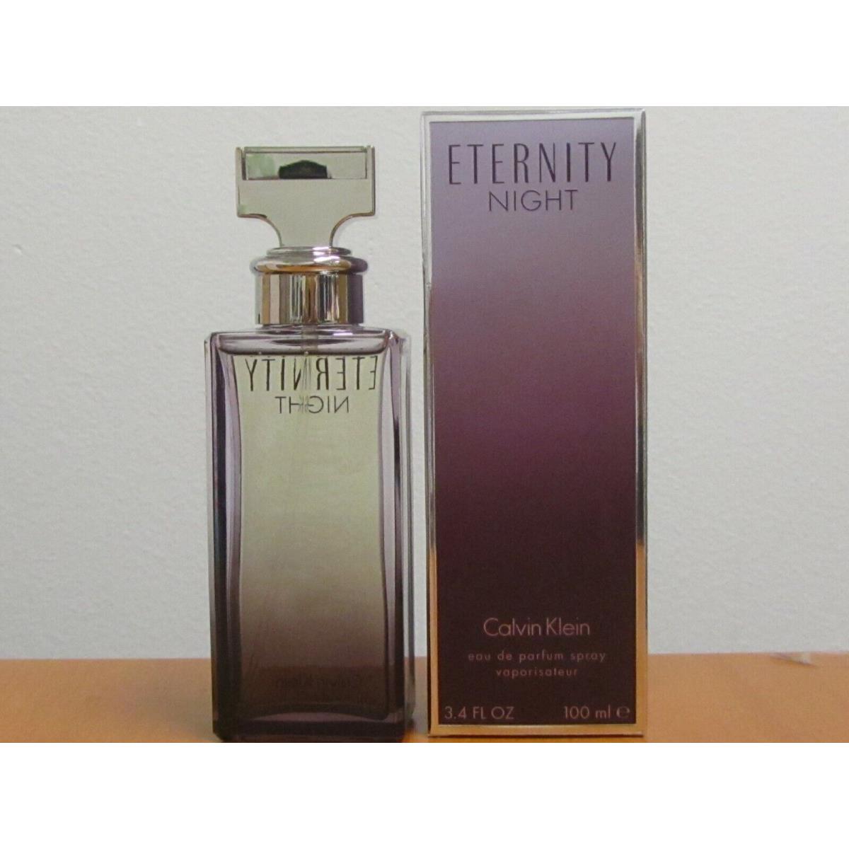 Eternity Night By Calvin Klein Perfume Women 3.4 oz Eau de Parfum Spray