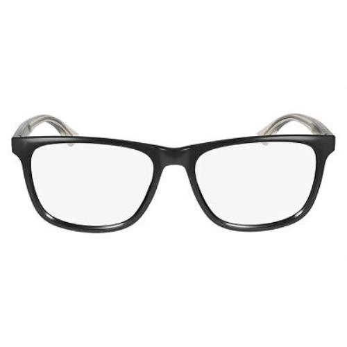 Calvin Klein Cko Eyeglasses Unisex Black 55mm - Frame: Black, Lens: