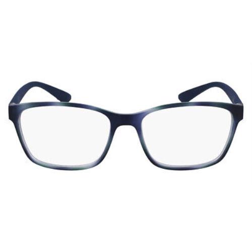 Calvin Klein Cko Eyeglasses Unisex Blue Havana 53mm