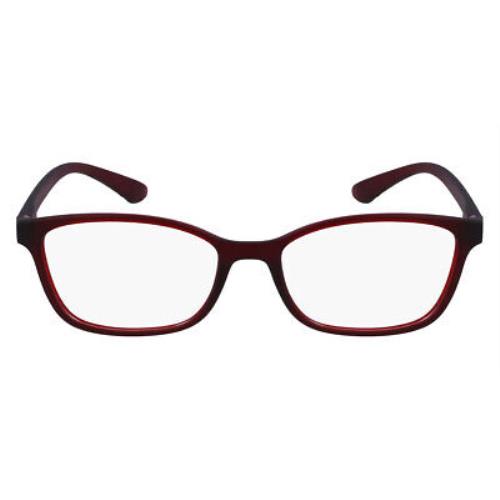 Calvin Klein Cko Eyeglasses Women Matte Burgundy 51mm