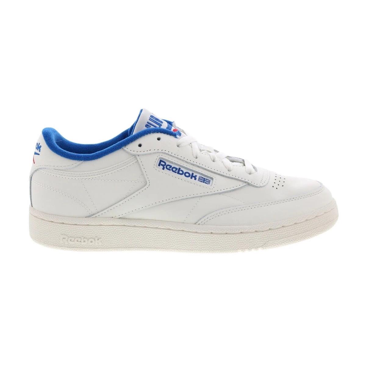 Men Reebok Club C 85 Tennis Shoes Sneakers Size 12 Chalk White Blue IE9388