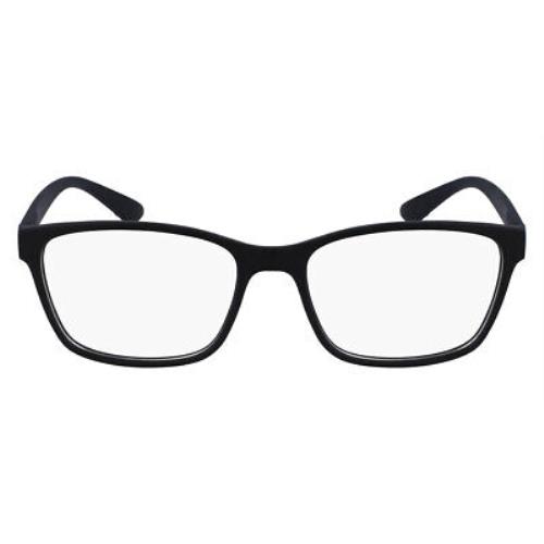 Calvin Klein Cko Eyeglasses Unisex Matte Black 53mm