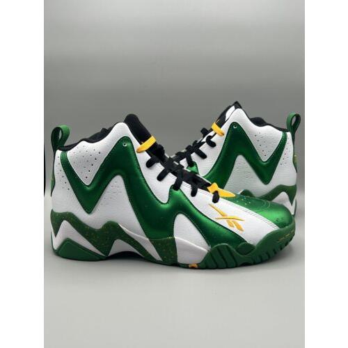 Reebok Hurrikaze II Sonics Basketball Shoes - Men s Size 9.5 GZ1566 Shawn Kemp