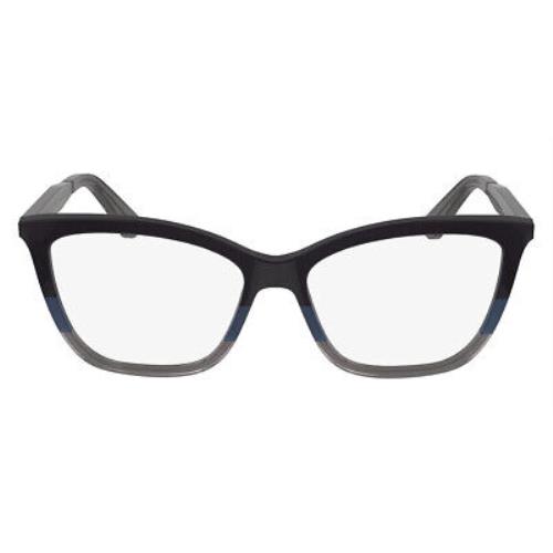 Calvin Klein Cko Eyeglasses Women Black/blue/gray 53mm