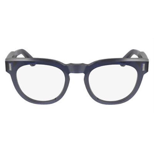 Calvin Klein Cko Eyeglasses Unisex Blue 49mm