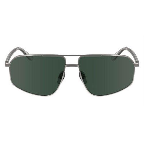 Calvin Klein Cko Sunglasses Men Matte Light Gunmetal 59mm