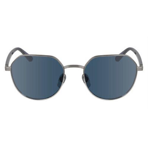 Calvin Klein Cko Sunglasses Unisex Matte Light Gunmetal 51mm