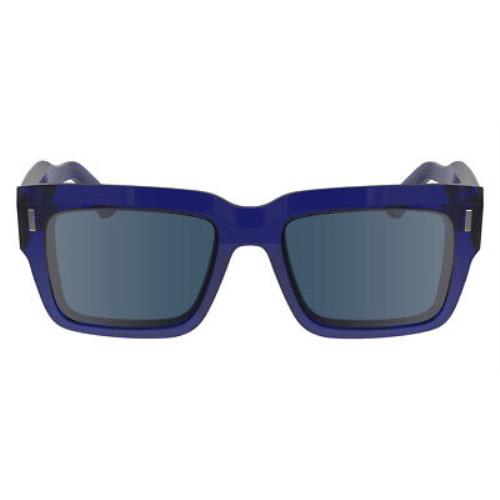 Calvin Klein Cko Sunglasses Men Blue 55mm