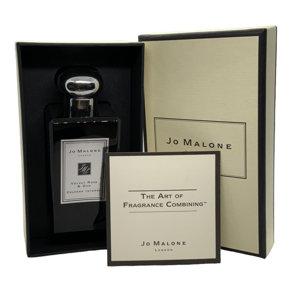 Jo Malone London Velvet Rose Oud Unisex Cologne Intense 3.4 oz 100 ml Perfume