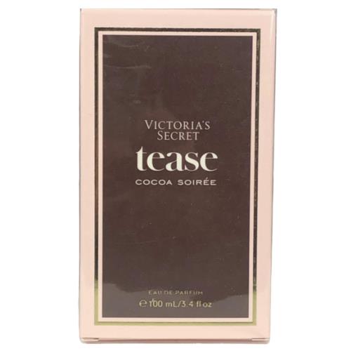 Victoria`s Secret Tease Cocoa Soiree Perfume Edp 3.4 oz 100 ml Box