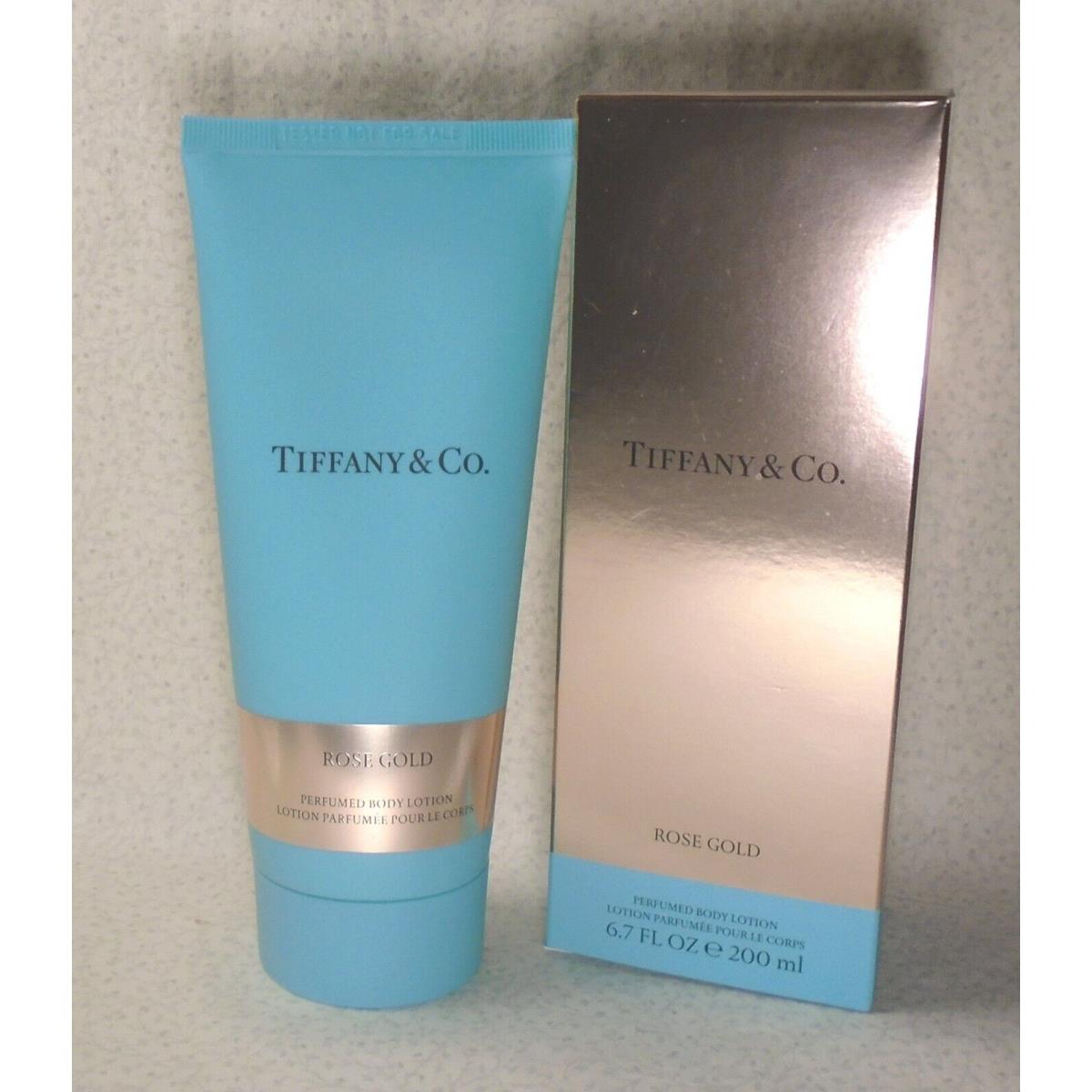 Tiffany Co. Rose Gold Perfumed Body Lotion 6.7oz. - Boxed