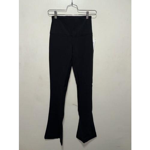 Lululemon Align Mini-flare Pant Regular Size 6 Black 32 Inseam