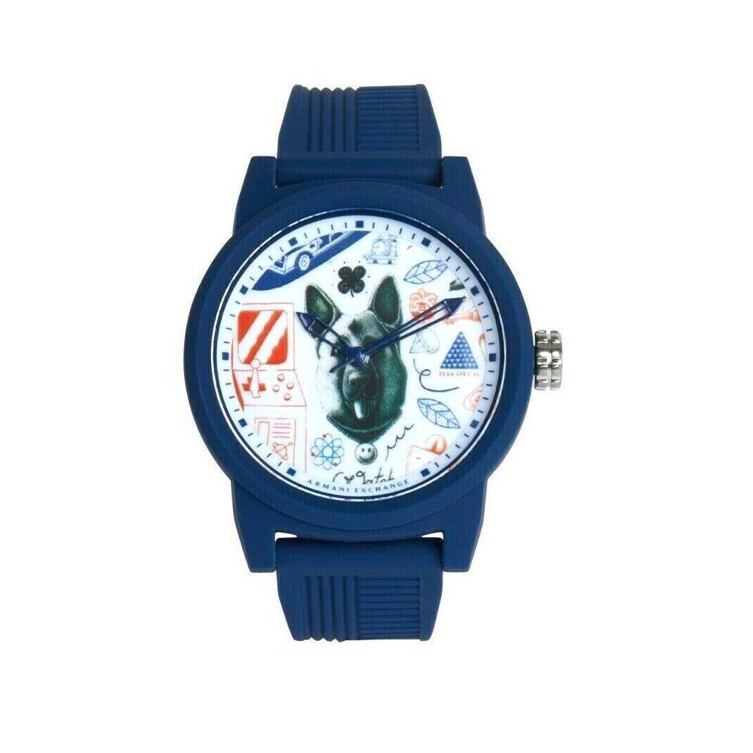 Armani Exchange Men`s Analog Multi-color Dial Watch - AX1448