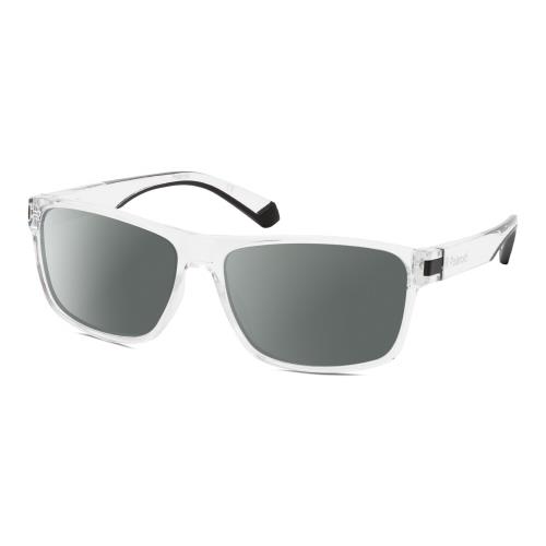 Polaroid 2121/S Unisex Polarized Sunglasses in Clear Crystal Black 58mm 4 Option Smoke Grey Polar