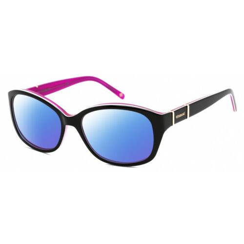 Polaroid 4019/S Women`s Polarized Sunglasses Black Purple Crystal 54mm 4 Options