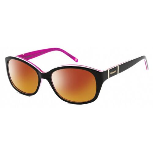 Polaroid 4019/S Women`s Polarized Sunglasses Black Purple Crystal 54mm 4 Options Red Mirror Polar