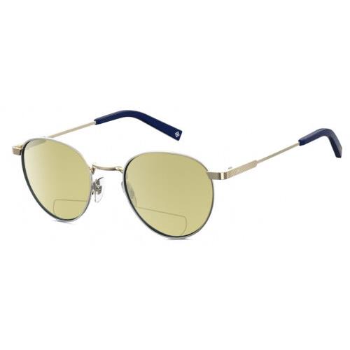 Polaroid 2082/S/X Unisex Polarized Bifocal Sunglasses Gold Blue 49 mm 41 Options Yellow