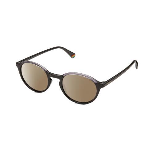 Polaroid 6125/S Unisex Polarized Sunglasses in Black Grey Crystal 50mm 4 Options Amber Brown Polar