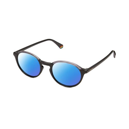 Polaroid 6125/S Unisex Polarized Sunglasses in Black Grey Crystal 50mm 4 Options Blue Mirror Polar