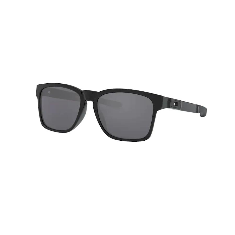 Oakley OO9272-02 Catalyst Sunglasses Polished Black Black Iridium 55mm - Frame: Black, Lens: Black